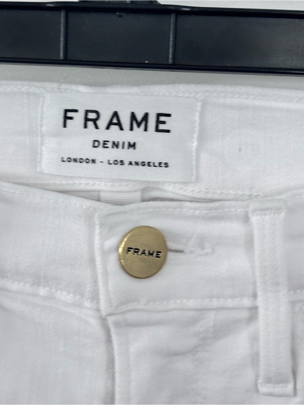 Frame Denim White Distressed Skinny Jeans - Picture 3 of 13